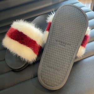Givenchy Mink Slides